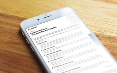 Five Keys to a Secure Work-From-Anywhere Solution